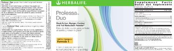 Herbalife Prolessa Duo - supplement