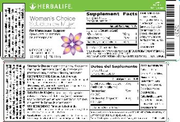 Herbalife Woman's Choice - supplement