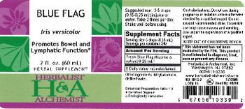 Herbalist & Alchemist H&A Blue Flag - herbal supplement