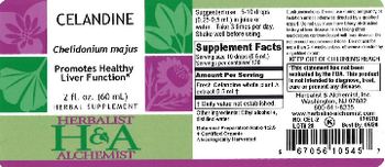 Herbalist & Alchemist H&A Celandine - herbal supplement