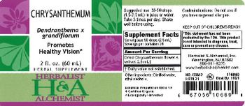 Herbalist & Alchemist H&A Chrysanthemum - herbal supplement