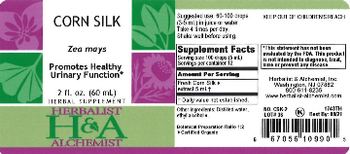 Herbalist & Alchemist H&A Corn Silk - herbal supplement