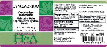 Herbalist & Alchemist H&A Cynomorium - herbal supplement