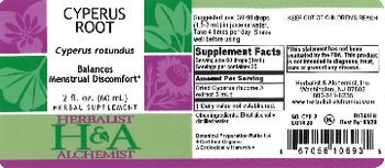 Herbalist & Alchemist H&A Cyperus Root - herbal supplement