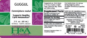 Herbalist & Alchemist H&A Guggul - herbal supplement