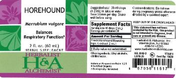 Herbalist & Alchemist H&A Horehound - herbal supplement
