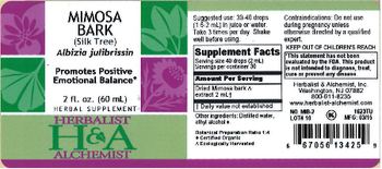 Herbalist & Alchemist H&A Mimosa Bark - herbal supplement