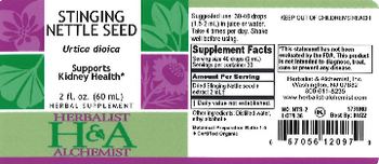 Herbalist & Alchemist H&A Stinging Nettle Seed - herbal supplement