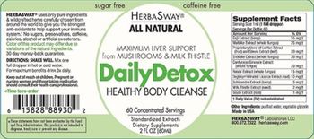 HerbaSway Daily Detox - supplement