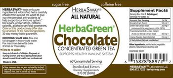 HerbaSway HerbaGreen Chocolate - supplement