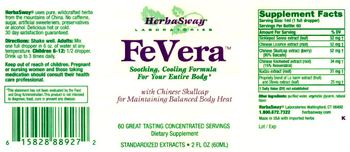 HerbaSway Laboratories FeVera - supplement