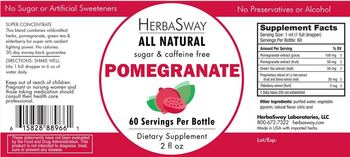 HerbaSway Pomegranate - supplement