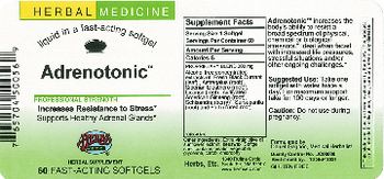 Herbs Etc. Adrenotonic - herbal supplement
