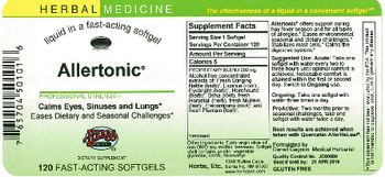 Herbs Etc. Allertonic - supplement