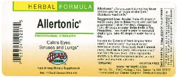 Herbs Etc. Allertonic - fastacting supplement