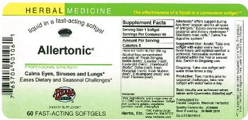 Herbs Etc. Allertonic - supplement