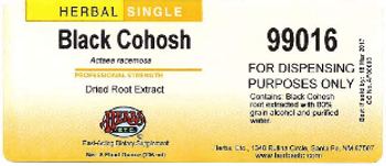 Herbs Etc. Black Cohosh - fastacting supplement