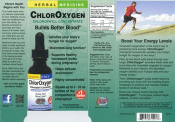 Herbs Etc. ChlorOxygen Chlorophyll Concentrate - fastacting herbal supplement