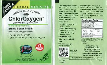Herbs Etc. ChlorOxygen Chlorophyll Concentrate - herbal supplement