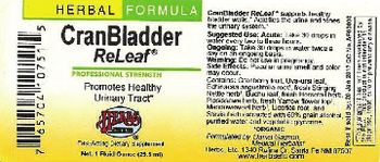 Herbs Etc. CranBladder ReLeaf - fastacting supplement