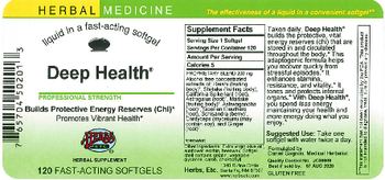 Herbs Etc. Deep Health - herbal supplement