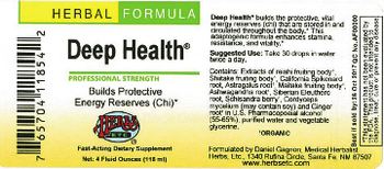 Herbs Etc. Deep Health - fastacting supplement