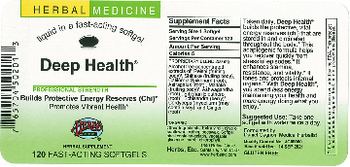 Herbs Etc. Deep Health - herbal supplement