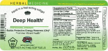 Herbs Etc. Deep Health - supplement