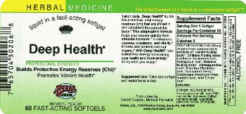 Herbs Etc. Deep Health - fastacting supplement