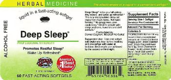 Herbs Etc. Deep Sleep - supplement