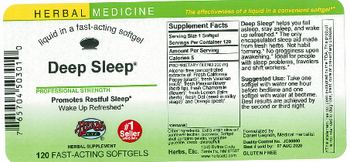 Herbs Etc. Deep Sleep - herbal supplement