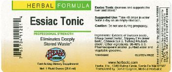 Herbs Etc. Essiac Tonic - herbal supplement