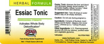 Herbs Etc. Essiac Tonic - supplement