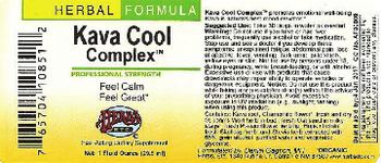 Herbs Etc. Kava Cool Complex - fastacting supplement
