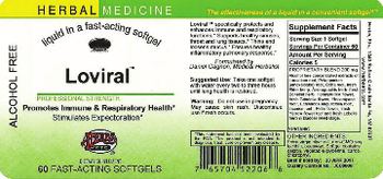 Herbs Etc. Loviral - fastacting herbal supplement