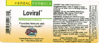 Herbs Etc. Loviral - fastacting supplement
