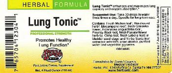 Herbs Etc. Lung Tonic - fastacting supplement