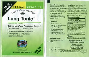 Herbs Etc. Lung Tonic - supplement