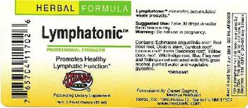 Herbs Etc. Lymphatonic - herbal supplement