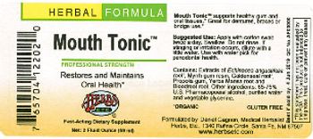 Herbs Etc. Mouth Tonic - fastacting herbal supplement