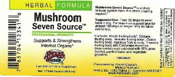 Herbs Etc. Mushroom Seven Source - fastacting supplement