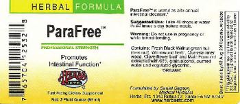 Herbs Etc. ParaFree - fastacting supplement