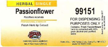 Herbs Etc. Passionflower - fast acting supplement