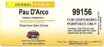 Herbs Etc. Pau D'Arco - fast acting supplement