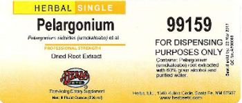 Herbs Etc. Pelargonium - fast acting supplement