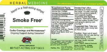 Herbs Etc. Smoke Free - herbal supplement
