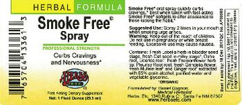 Herbs Etc. Smoke Free Spray - fastacting supplement