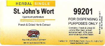 Herbs Etc. St. John's Wort - fastacting supplement
