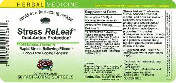 Herbs Etc. Stress ReLeaf - fastacting herbal supplement