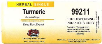 Herbs Etc. Turmeric - fastacting supplement